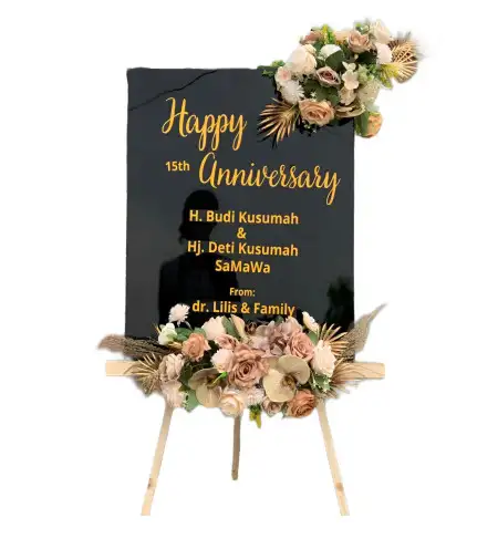 Papan Bunga Akrilik Kesatrian