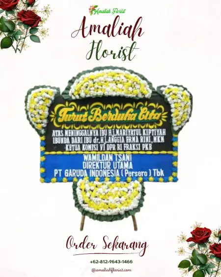 Papan Bunga Duka Kesatrian